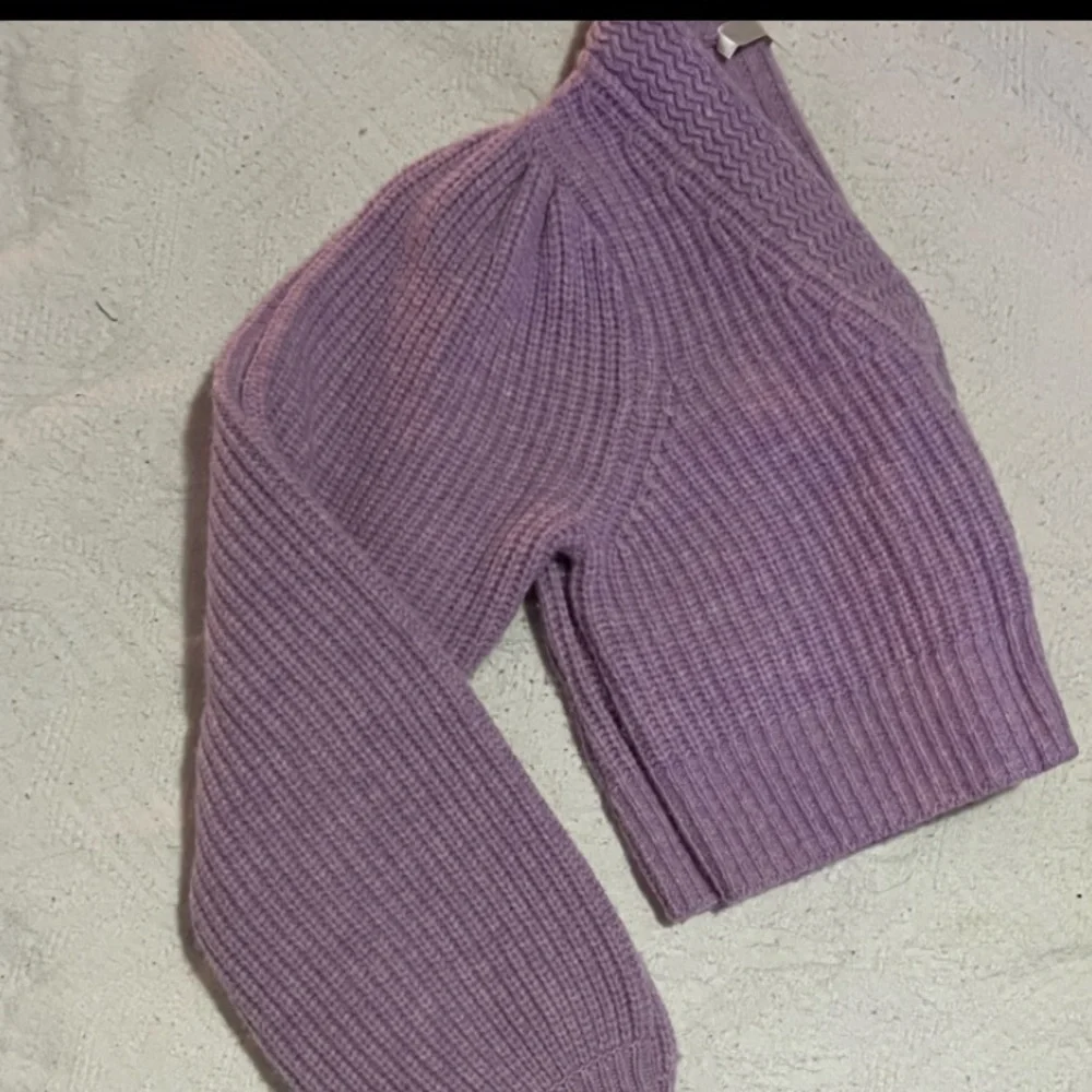 LoveShackFancy Lavender Cardigan Sweater - Picture 3 of 7